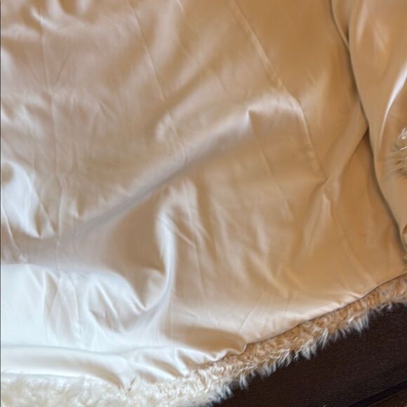 Stand Studio Nicole Women's Cream Faux Fur Teddy Coat size 36 US 4 - Picture 15 of 16